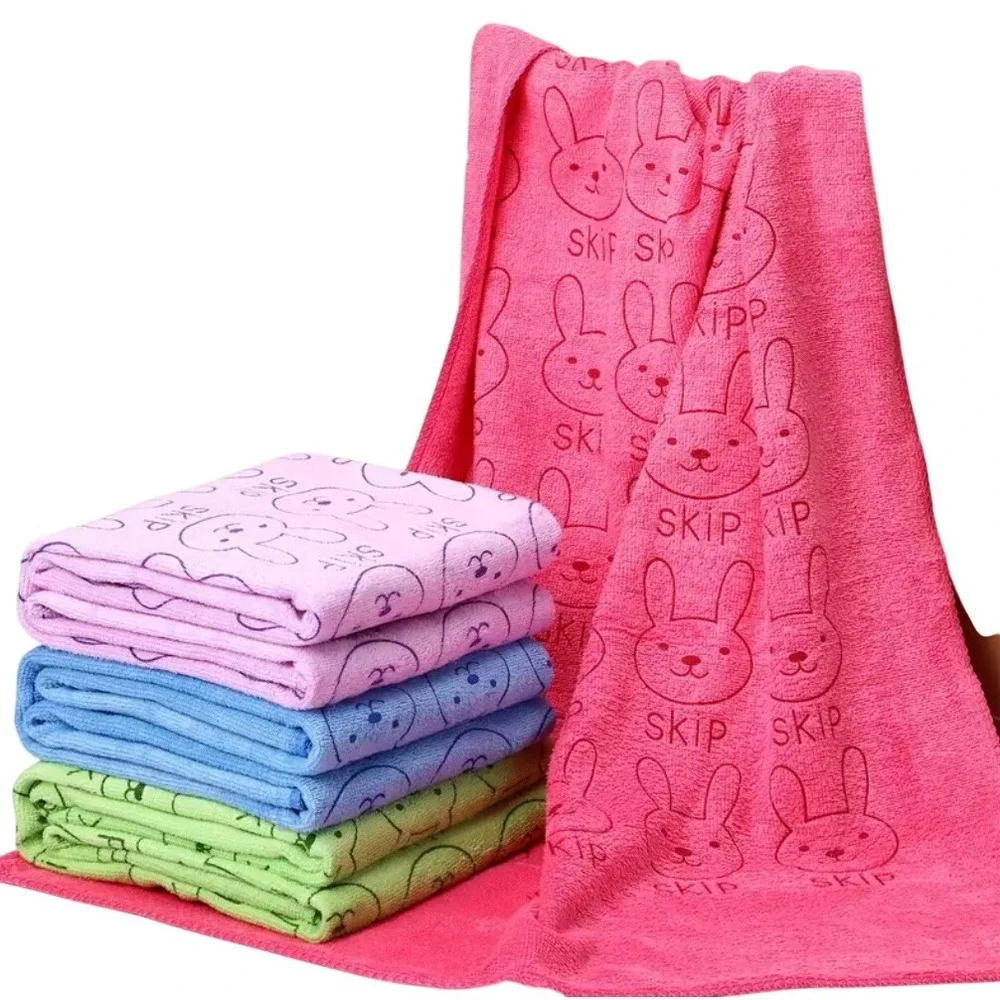 Quick Drying Super Absorbent Microfiber Pet Drying Towels LARGE‎ Grooming 4 pack